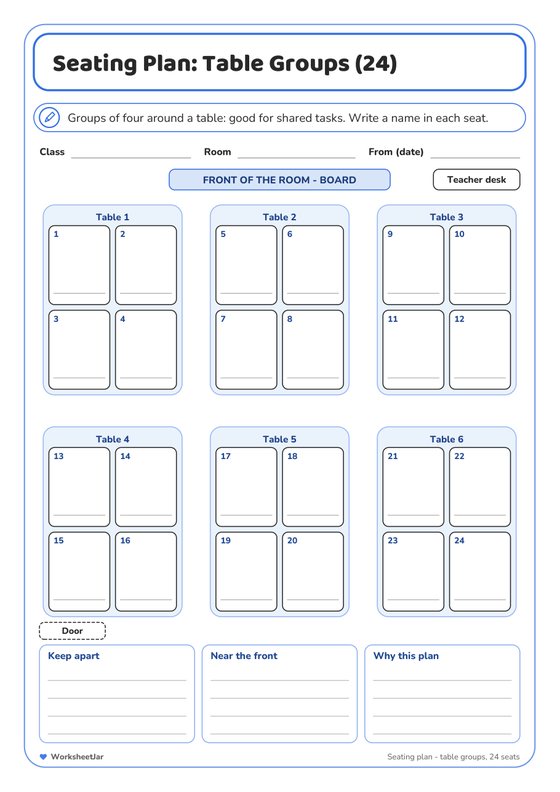 Classroom Management Pack - inside page 3
