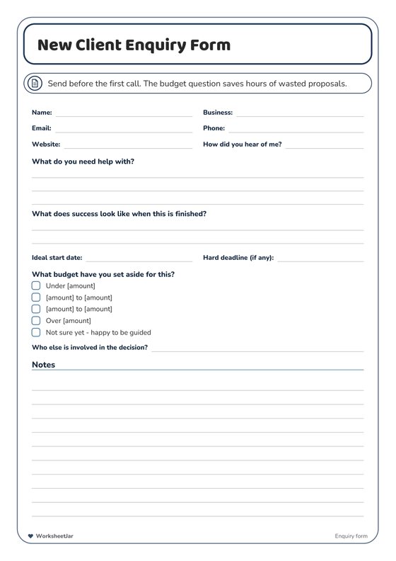 Client Onboarding Pack - inside page 2