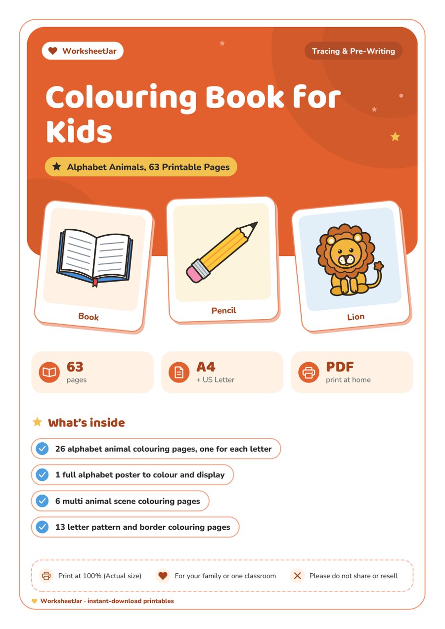 Colouring Book for Kids - cover