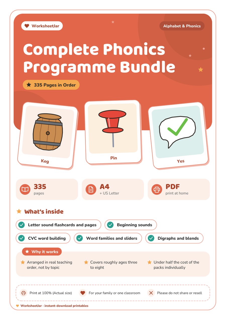 Complete Phonics Programme Bundle - cover