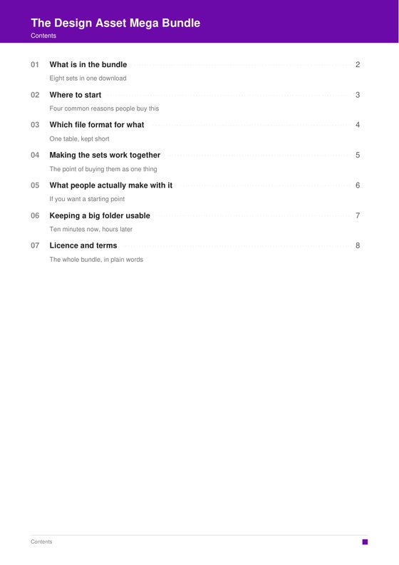 Design Asset Mega Bundle - inside page 1