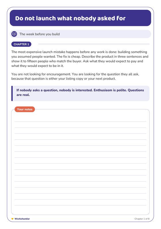Digital Product Launch Playbook - inside page 2