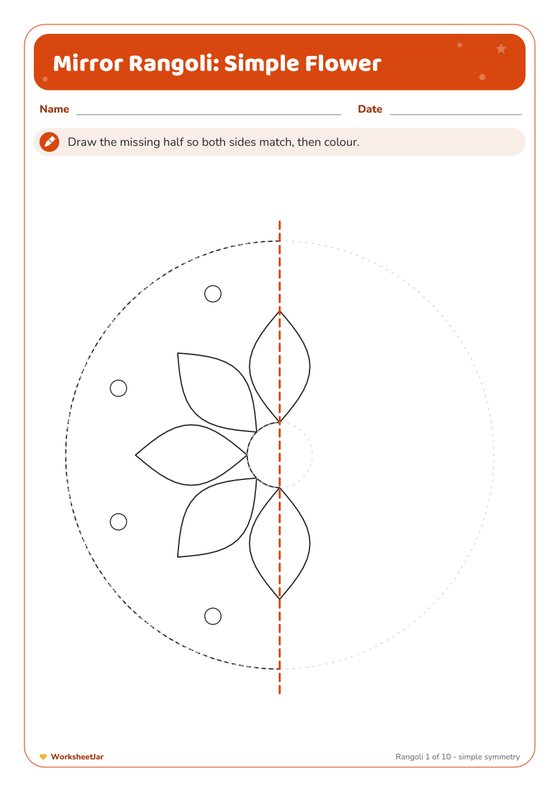 Diwali Activity Pack for Kids - inside page 1