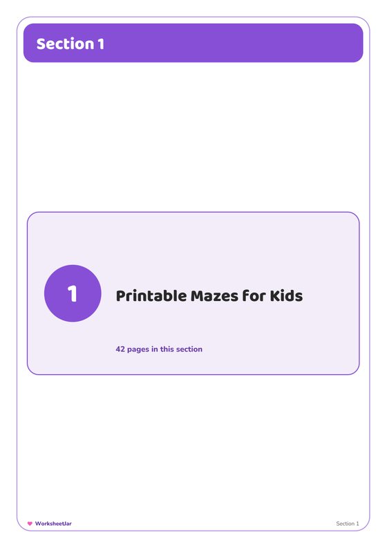 Dot to Dot and Maze Bundle - inside page 2