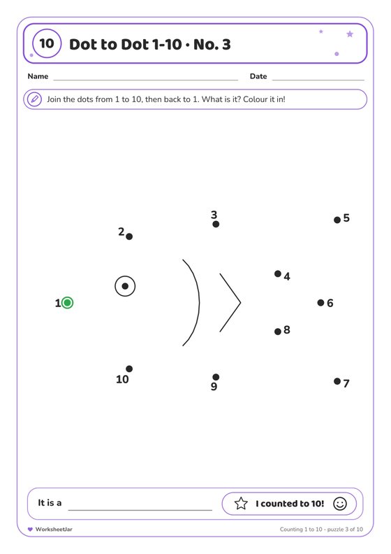 Dot to Dot Printables 1-50 - inside page 3