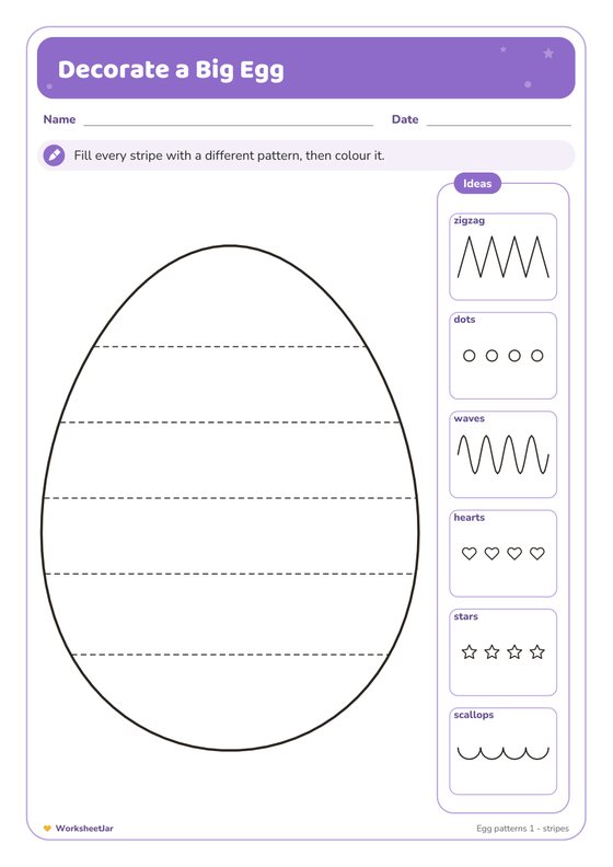 Easter and Spring Activity Pack - inside page 1