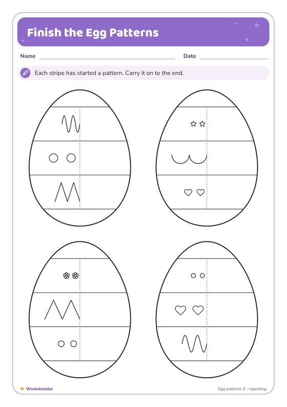 Easter and Spring Activity Pack - inside page 2
