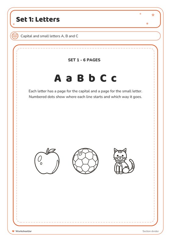 First Steps Starter Pack - inside page 2