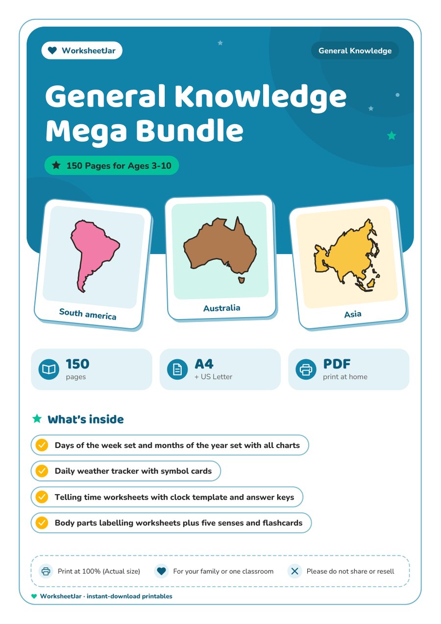 General Knowledge Mega Bundle - cover