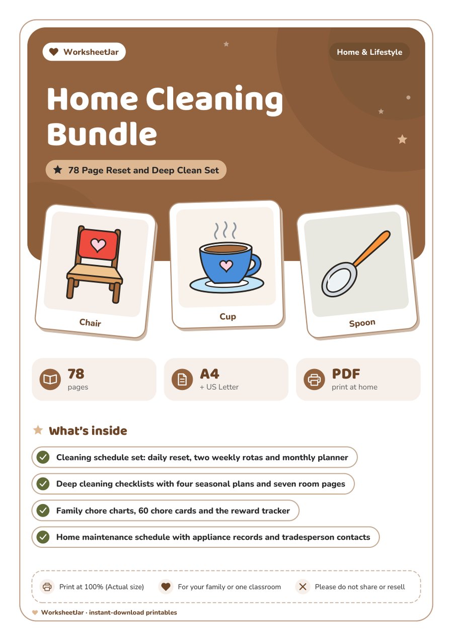 Home Cleaning Bundle - cover