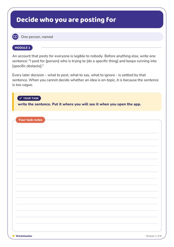 The Instagram Content System - inside page 2