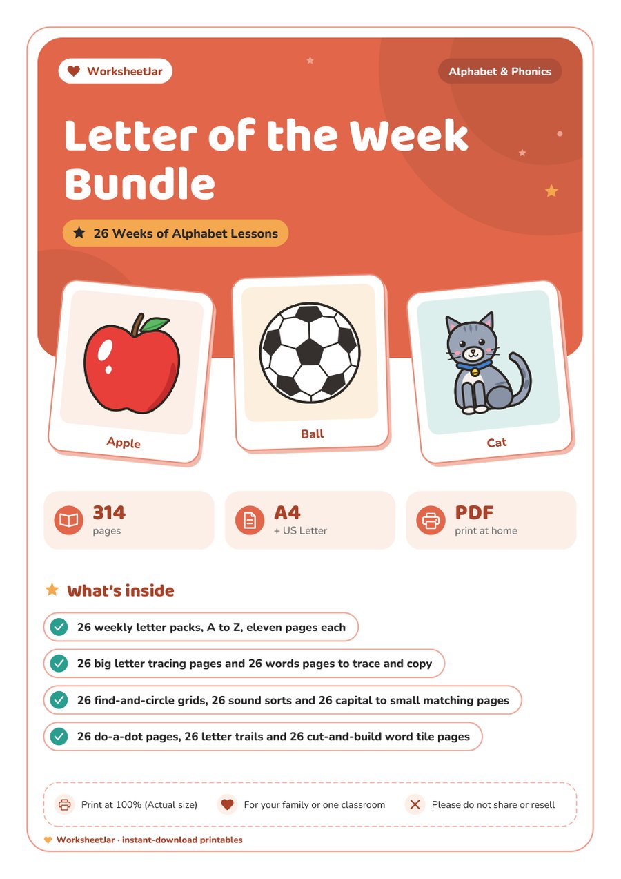 Letter of the Week Bundle - cover