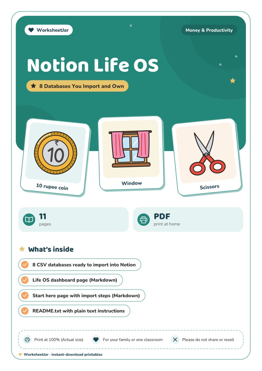 Notion Life OS - cover