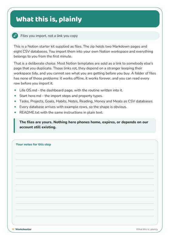 Notion Life OS - inside page 2