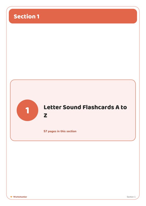 Phonics Worksheets Bundle - inside page 2