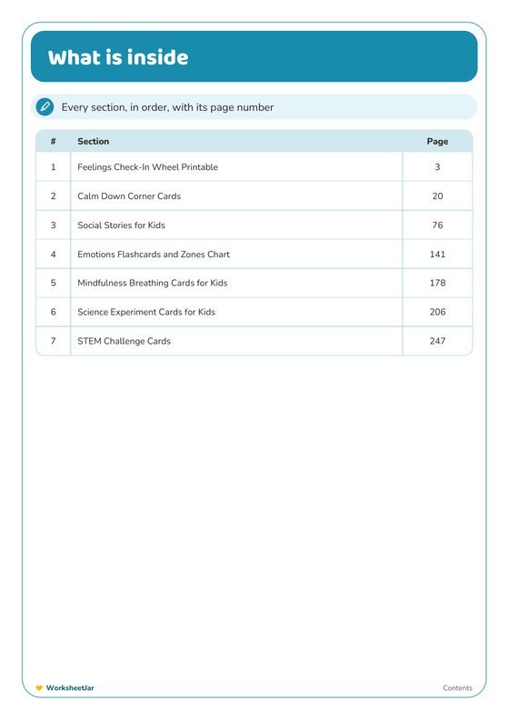 SEL and STEM Mega Bundle - inside page 1
