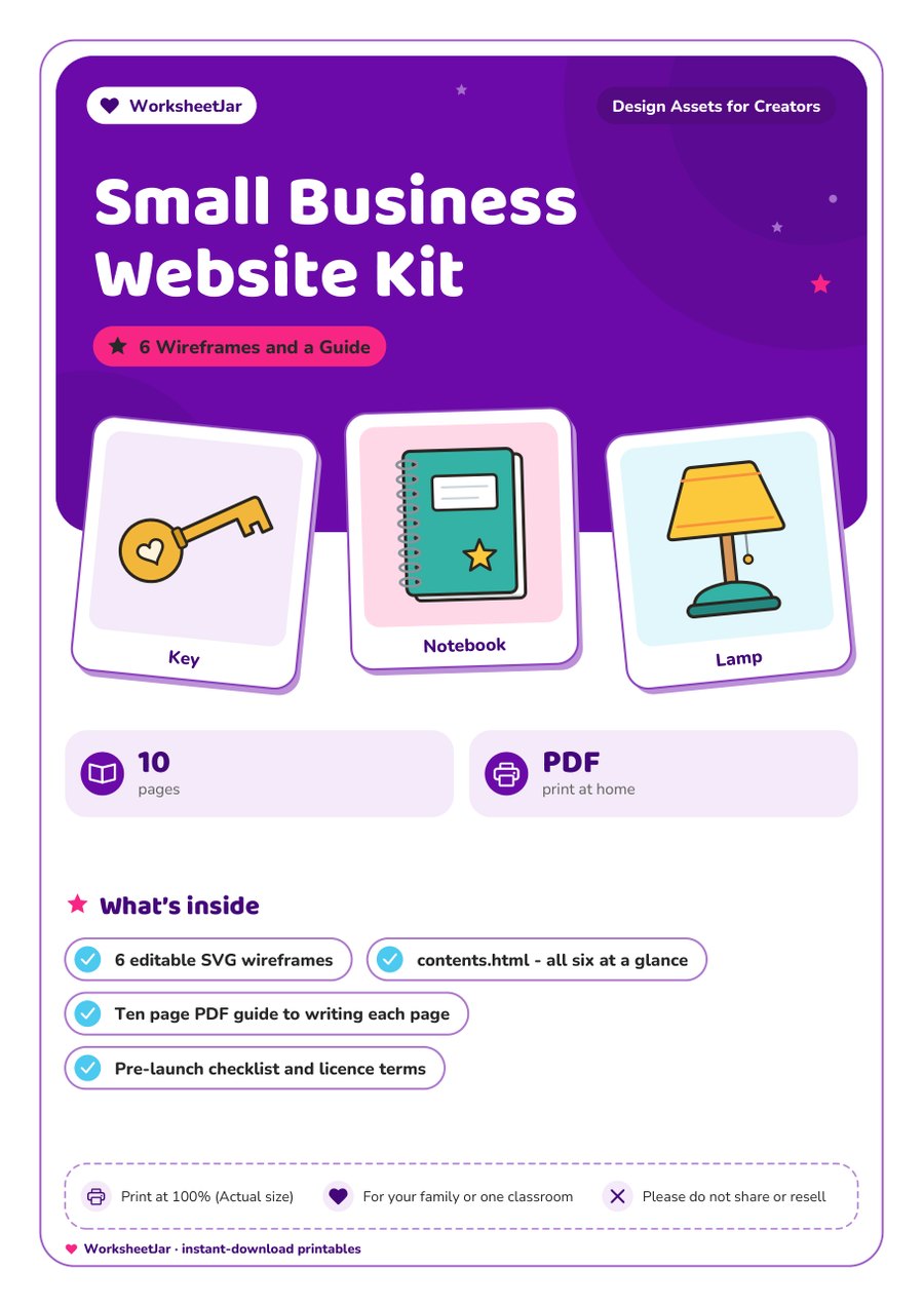 Small Business Website Kit - cover