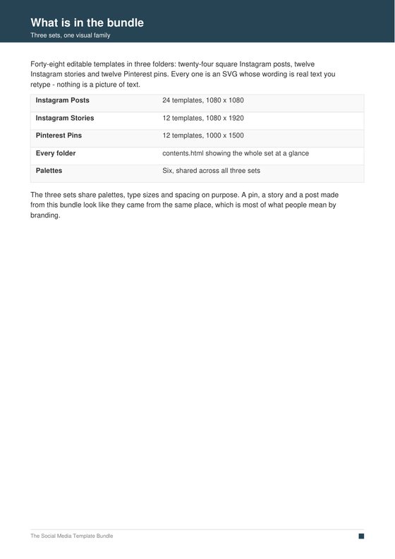 Social Media Template Bundle - inside page 2