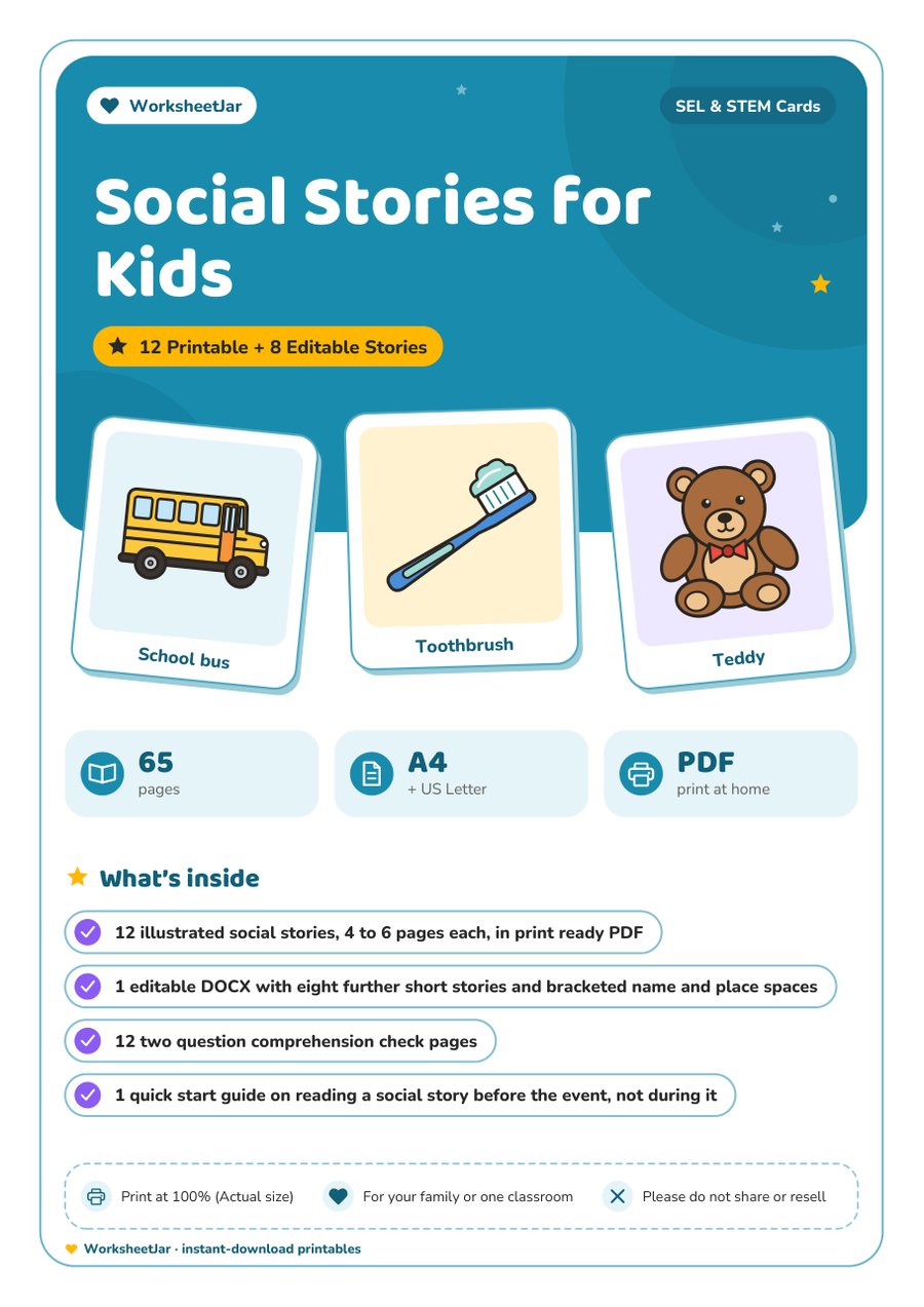 Social Stories for Kids - cover