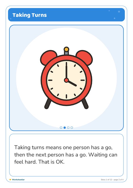 Social Stories for Kids - inside page 2