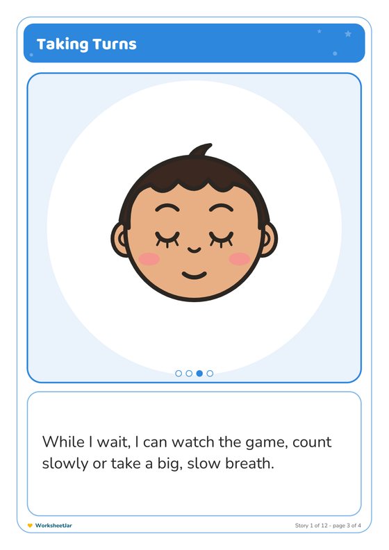 Social Stories for Kids - inside page 3