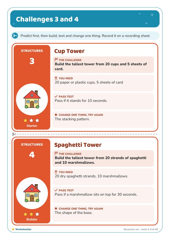 STEM Challenge Cards - inside page 2