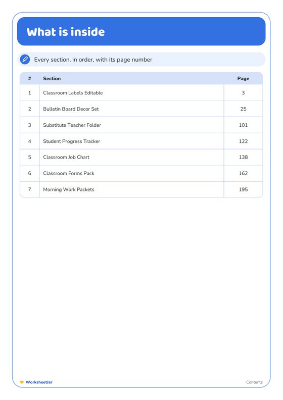 Teacher Classroom Mega Bundle - inside page 1