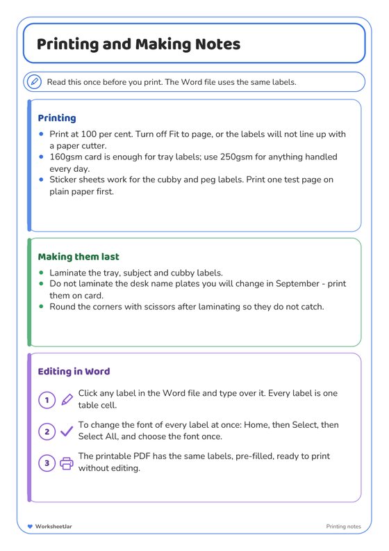 Teacher Classroom Mega Bundle - inside page 3