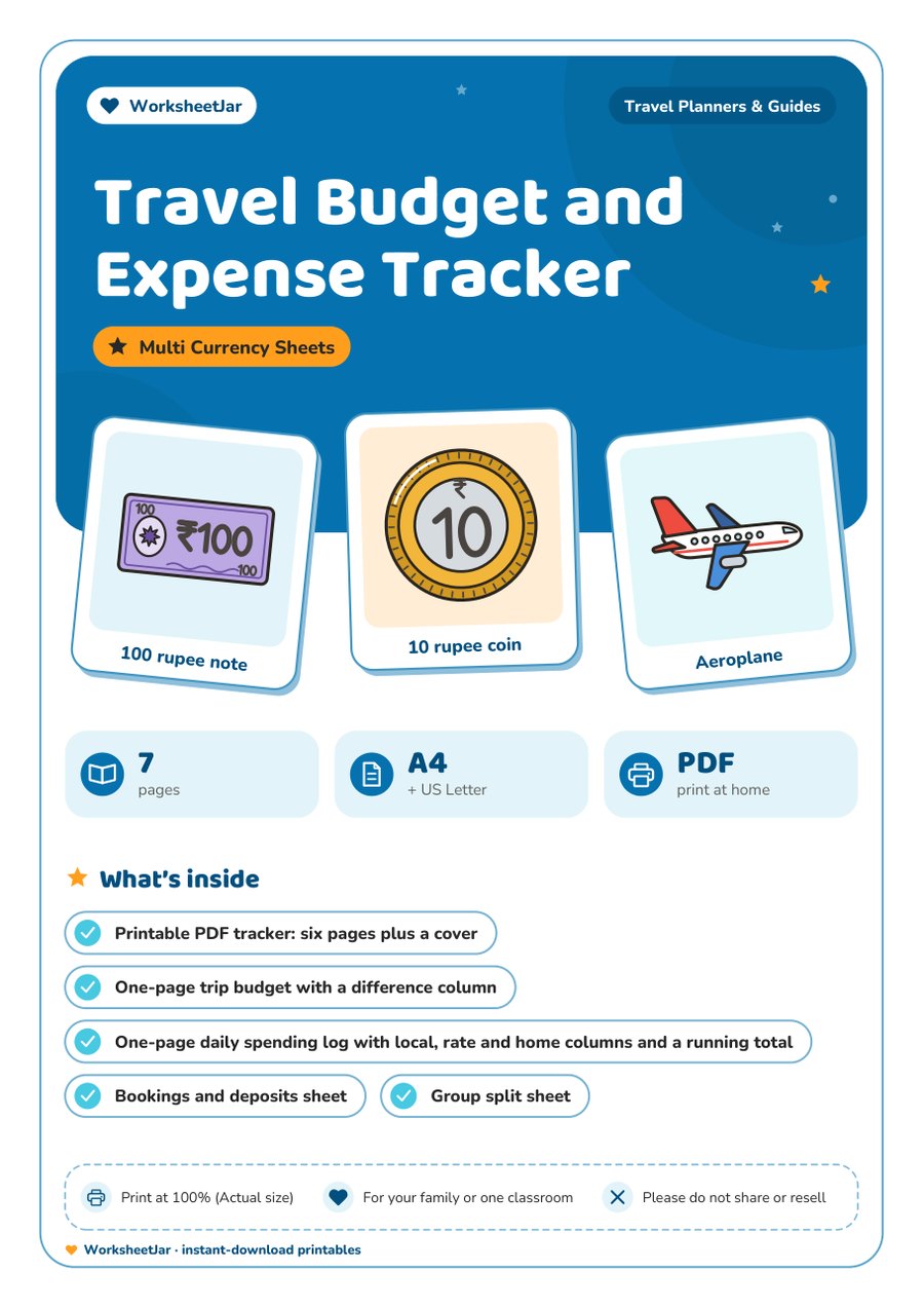 Travel Budget and Expense Tracker - cover