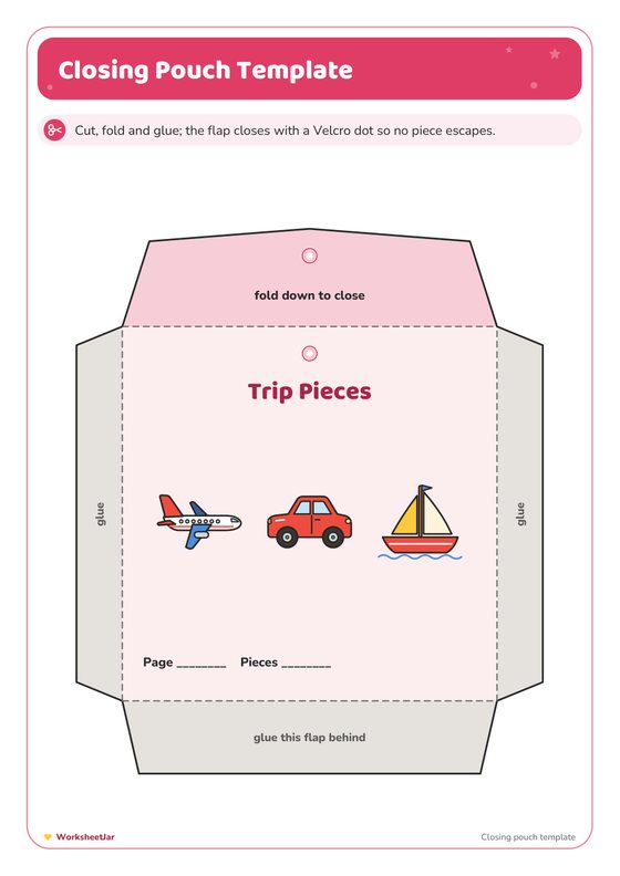 Travel Busy Binder - inside page 2