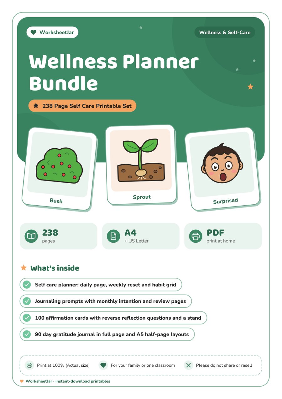 Wellness Planner Bundle - cover